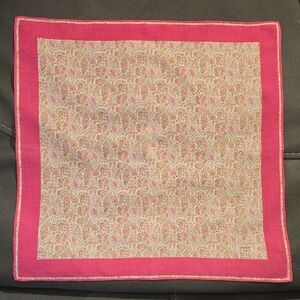 Liberty of London Vibrant Pink and Cream Scarf